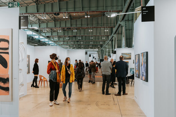10 Years of <b>POSITIONS Berlin Art Fair 2023</b>, from 14 to 17 September 2023 at Tempelhof Airport Hangar 5-6