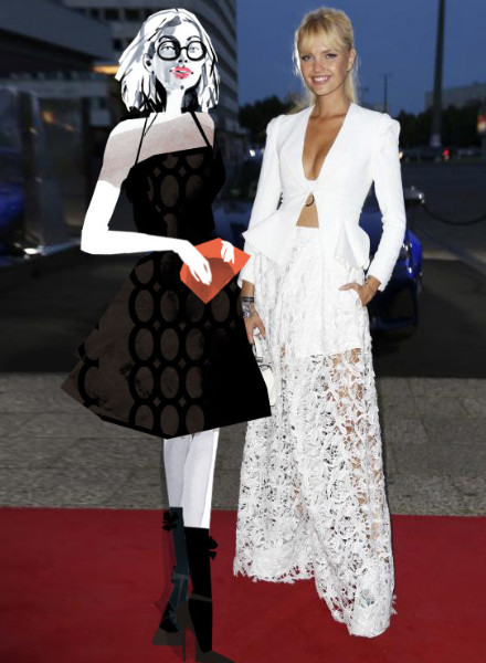 Art Act : fashion blogger ZOE at the Berlin Fashion Week for ITEM M6, children's book 'Your Loud World', 11 FREUNDE magazine, plus automotive and architecture illustrations