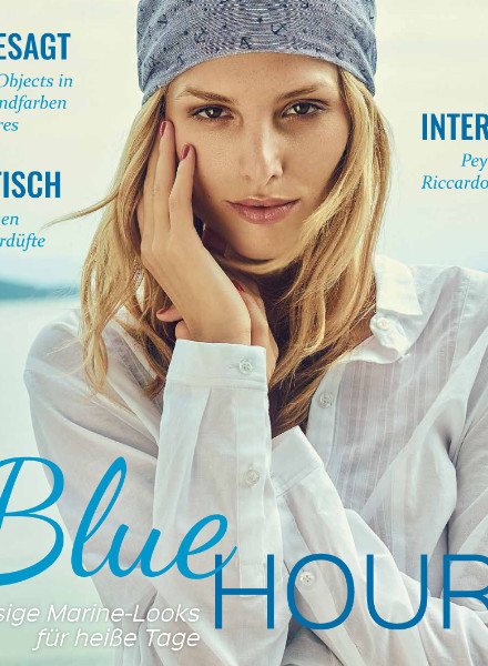 'Blue Hour' im RUSH 4 MUNICH Magazin mit Model Michaela Kocianova - Hair und Make-up Suzana SANTALAB