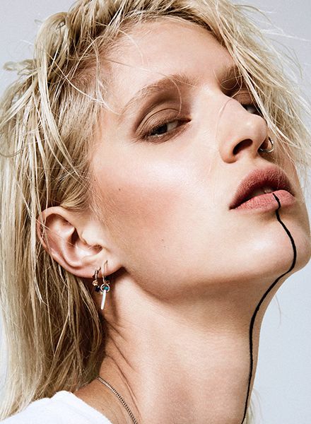 Dashliner - das Beauty Shooting mit Model Eveline Rozing, eine Zusammenarbeit von KULT ARTISTS Make-up Expertin Isabel EILER und Hair Stylist Hauke KRAUSE