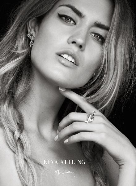 ASA TALLGARD photographs the EFVA ATTLING 2016/17 Jewelry campaign; we have four motifs for you on GoSee