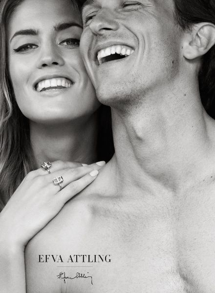 ASA TALLGARD photographs the EFVA ATTLING 2016/17 Jewelry campaign; we have four motifs for you on GoSee