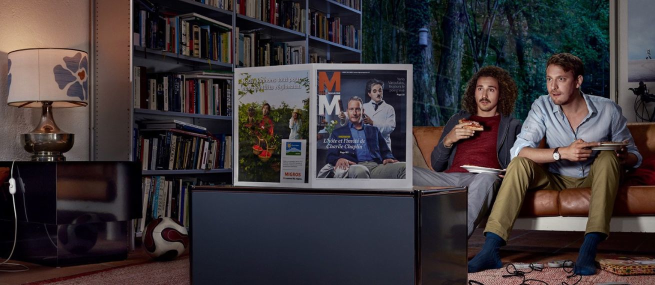 Markus Mueller : MIGROS MEDIEN mit Leo Burnett Schweiz, BIKETEC Kampagne, LOTTO und die SWICA Kampagne mit Schweizer Promis für AMMARKT AG