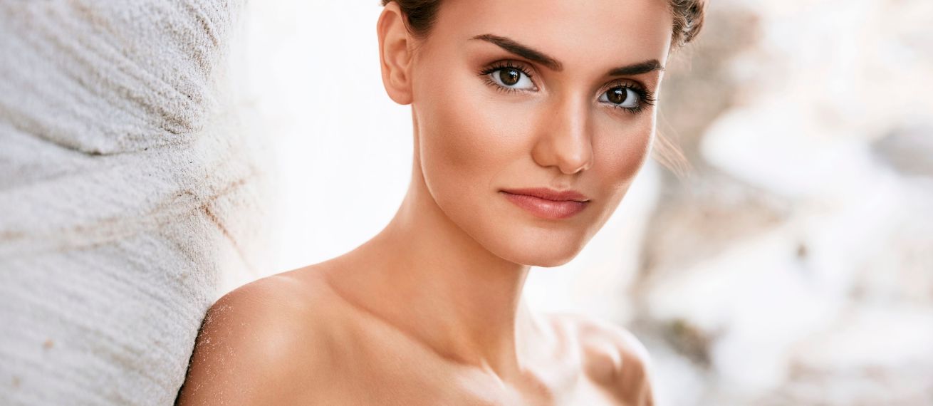 Beautiful & well done. The 'NUDE BY NATURE' beauty campaign featuring model Jessica B. c/o EAST WEST MODELS