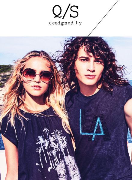 QS DESIGNED BY S/S 2017 campaign with DJ Robin Schulz, photographed by Ellen VON UNWERTH in Ibiza, with production support by NU PROJECTS