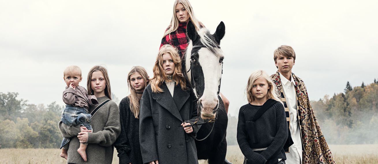 'The Way We Play' - kids fashion story, photographed in Dalarna by HANS ERICKSSON c/o AGENT MOLLY & CO