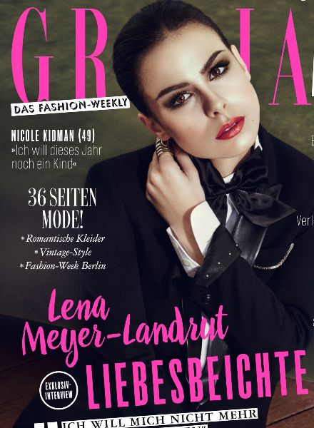 L´ORÉAL Paris Shoot for GRAZIA magazine with darling Lena Meyer-Landrut - styling by Brigitte Margareta WILHELM