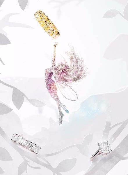 'Fairy Forest' - Makerie Studio c/o SARAH LAIRD & GOOD COMPANY inszenieren traumhaft-zarte Elfen-lastige Schmuckträume für das HARRODS Magazin
