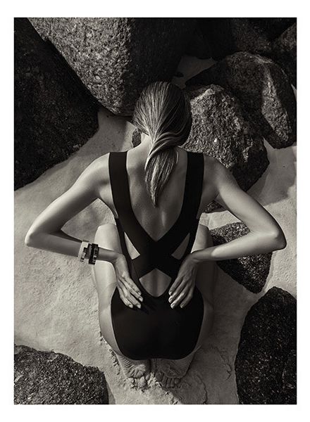 Rocking it at the beach! Lise Anne Marsal photographs a sexy lingerie editorial for French GALA on Pangkor Island