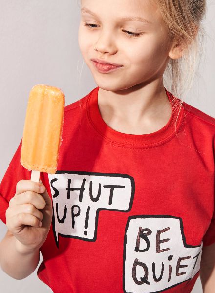 Von wegen 'Shut up!' - Adeline Mai fotografiert ZARA Editorial mit den FS17 Kidswear-Looks, produziert von DORA JOKER
