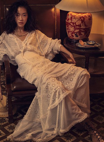 LISE ANNE MARSAL photographs Asia's Next Topmodel Layla Ong for GALA France in the historical Majestic Hotel in Malacca
