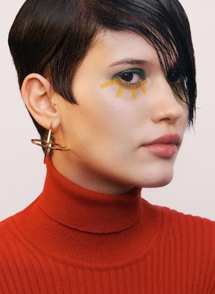 'Paint by Numbers' - Fernanda BEUKER c/o LOUISA MODELS in a MDX beauty shoot, photos by Alex John Beck