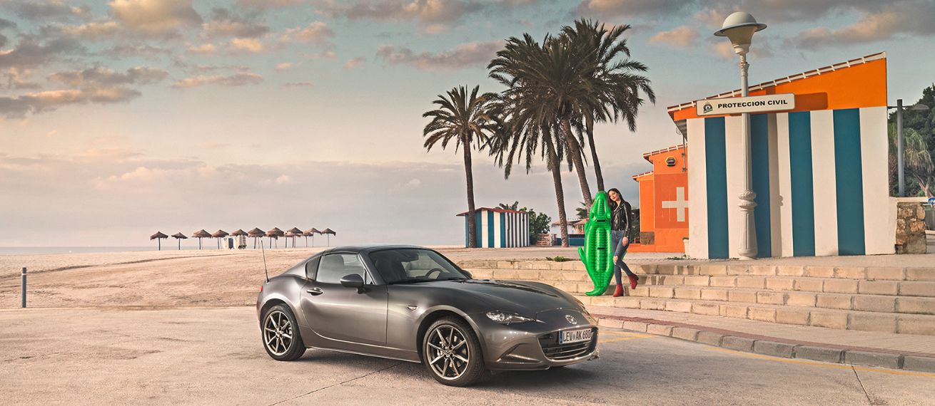 Anke Luckmann photographed the Mazda MX-5 for Ramp magazine – ultimate roadster feeling under the sun of southern Spain