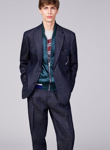 Male model Marc SCHULZE c/o VIVA MODELS Berlin in the new TOMMY HILFIGER S/S 2018 lookbook