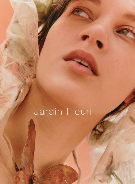 'Jardin Fleuri' – the 'Dior Haute Couture Special' in MANIFESTO magazine with Nastya SUMMER c/o LOUISA MODELS in a main role, photos by Tak Sugita