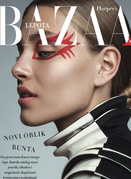 HARPER'S BAZAAR Serbia Coverstrecke mit JOHANNA S. EXCLUSIVE c/o EAST WEST MODELS