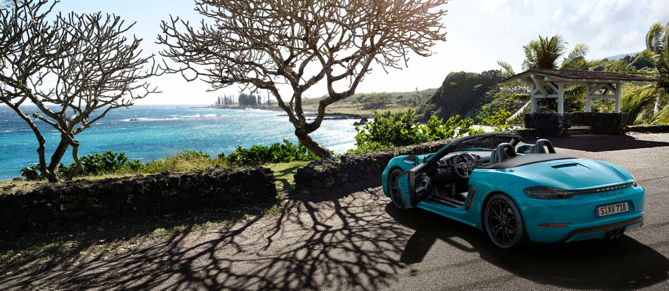 HARVEST DIGITAL AGRICULTURE : Aloha from Hawaii & welcome on the Road to Hana - PORSCHE 718 GTS Shooting auf Maui mit Fotograf Thomas Strogalski und Kemper Kommunikation
