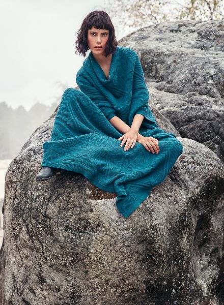 'Maille Love', the outdoor knitwear love story with Chloé Noelle Hirschman & Laurent Meri for GALA France - photos by LISE ANNE MARSAL