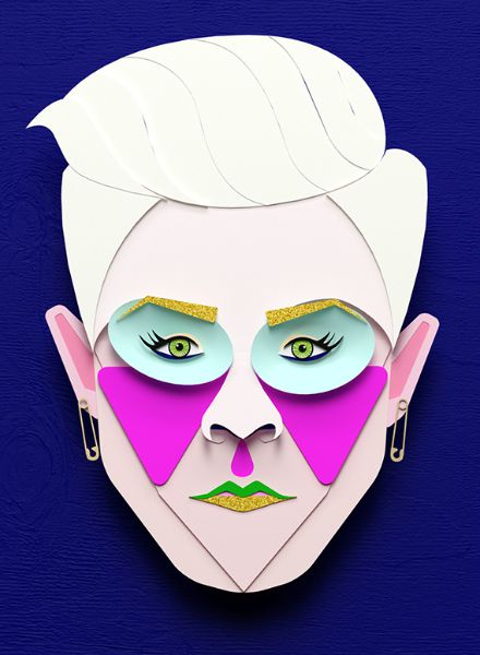 A firework of colors, layers and motifs - a visual potpourri by illustrator new entry at AGENT MOLLY & CO : Jesús VERONA