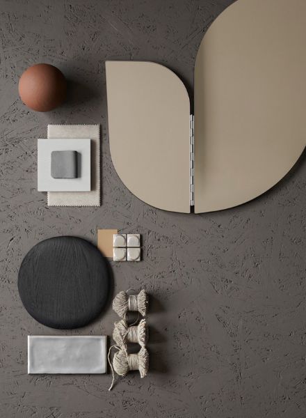 Geometric interior spread in ELLE Decoration, with interior styling by Tina HELLBERG c/o AGENT BAUER, photos: Ragnar ÓMARSSON, both artists c/o AGENT BAUER