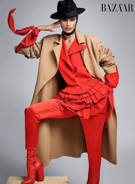 'The Look' – HARPER’S BAZAAR Arabia editorial with ALYSSAH c/o LOUISA MODELS, photos by Enrique Vega
