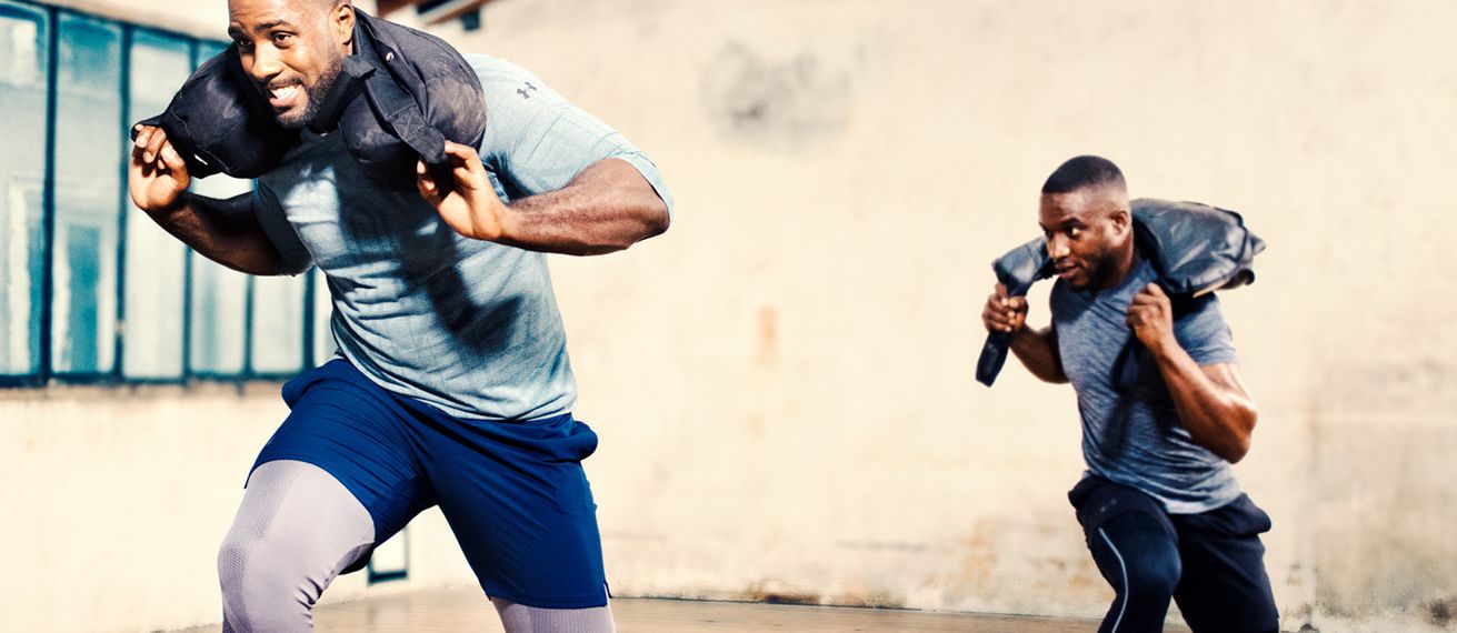 Schwimmerin Yusra Mardini, Fussball-Profi Jonathan Tah und Ausnahme-Judoka Teddy Riner leihen der UNDER ARMOUR FS18 Kampagne ihr sportliches Gesicht - fotografiert von Armando FERRARI c/o COMMON ERA