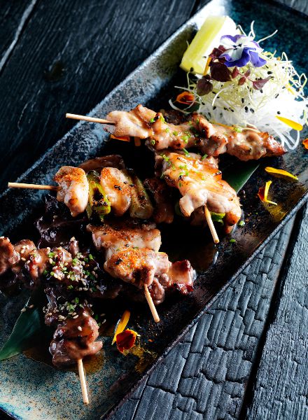 Back in black - appetizing creations in KING magazine – photographed by Philip KARLBERG c/o AGENT MOLLY & Co