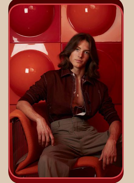 My Love ! - BEN LAMBERTY c/o KLAUS STIEGEMEYER photographs male model Oliver Sonne, kickstarter of the season and super nephew of supermodel Helena Christensen, for DANSK magazine
