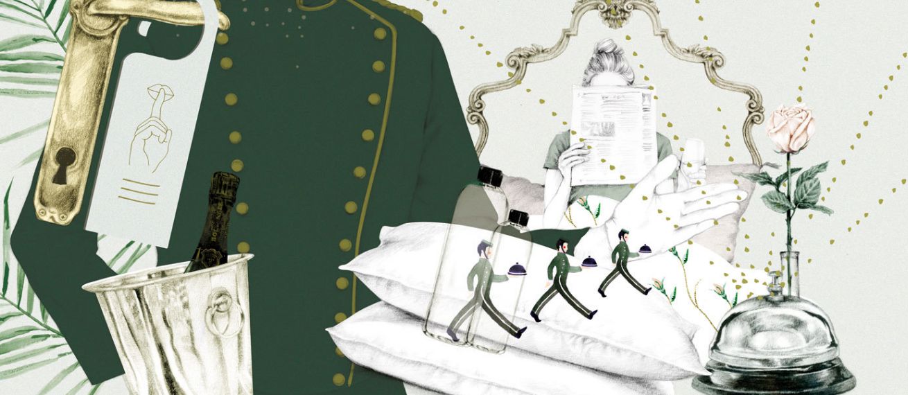 DAGENS INDUSTRI magazine celebrates pleasure - with editorial illustrations by Lina EKSTRAND c/o AGENT MOLLY & CO