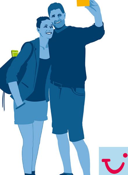 Summer vacation time for the whole family... three illustrated TUI ad motifs by Stefanie BEMMANN c/o ART ACT for you on GoSee