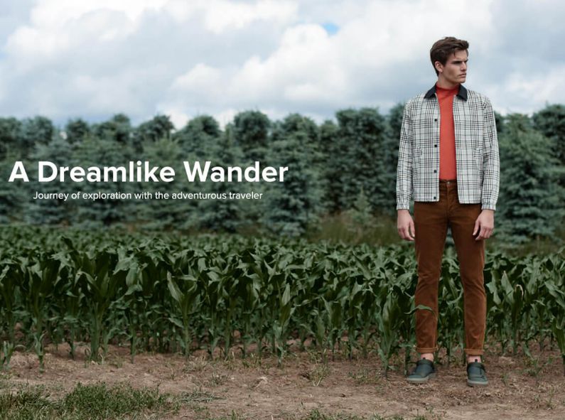 'A Dreamlike Wander' - Fashion-Editorial für PEDRO SHOES mit Male Model Hannes E. c/o BRODYBOOKINGS