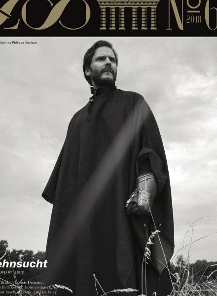 The big 'Desire' with actor Daniel Brühl for ZOO magazine #60 - grooming by Kerstin HOFFMANN c/o BASICS.BERLIN, photos: Sandor Lubbe