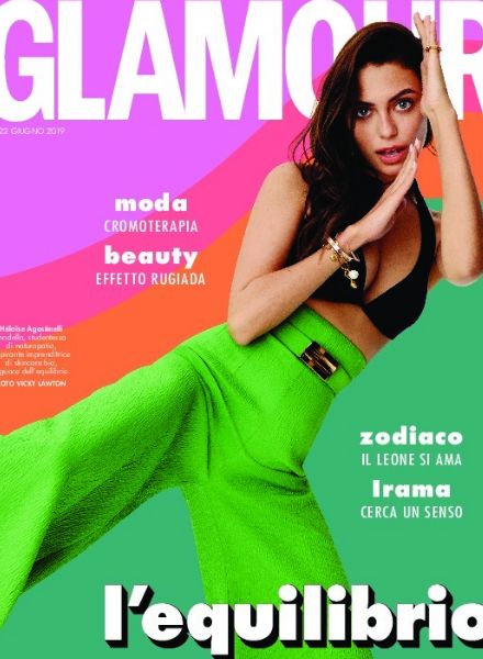 TONIC REPS : HUNGER magazine editorial as well as #iFeelGlamour with celebrity model and 'Made in Chelsea' newcomer Héloïse Agostinelli, plus 'The Pool' featuring model Sarah Forth; both spreads for GLAMOUR Italia