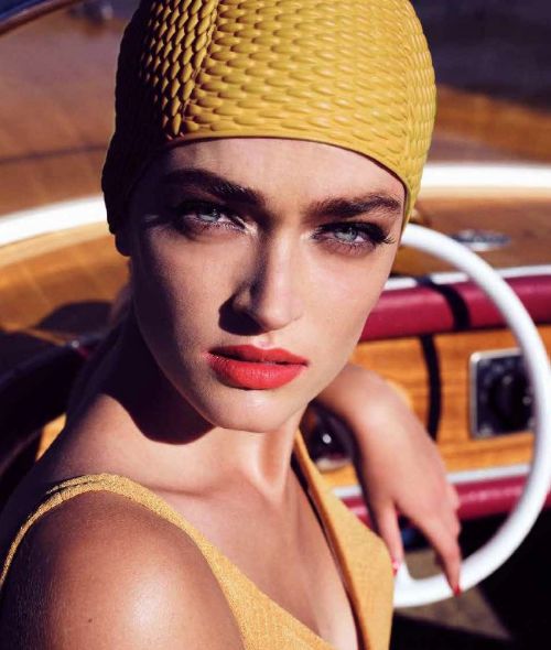 Roger Weber photographs 'Chic Escape' for MARIE CLAIRE Greece – hair & make-up by Anja EL SAWAF c/o LES ARTISTS by Josef Stockinger