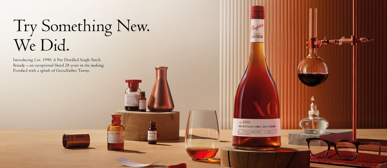 'Try something new. We did.' – Sam HOFMAN c/o MAKING PICTURES photographs PENFOLDS Special Bottlings