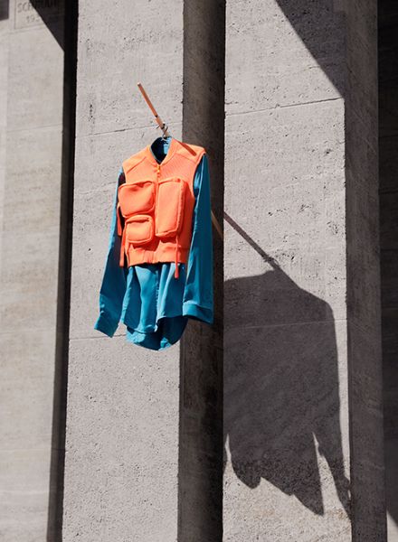 Fashion meets concrete meets nature - Lufthansa Exklusive editorial by Markus BURKE c/o SONJA HEINTSCHEL