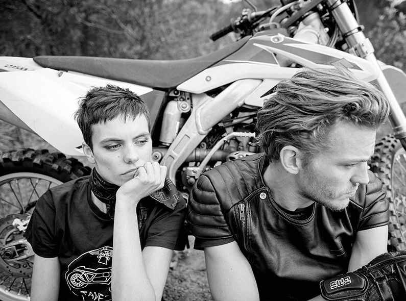 Eric Schmid photographs for TAVERI - with hair & make-up by Gaye HIETTE c/o BIGOUDI