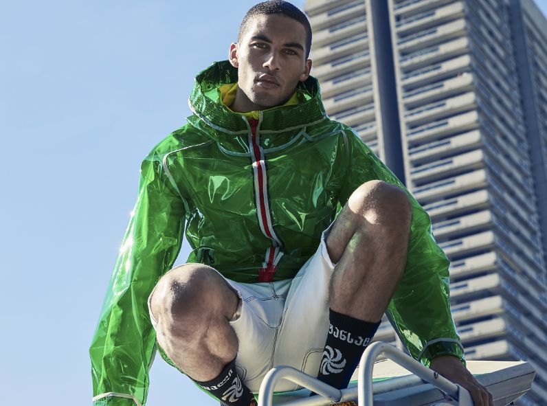 Model Leroy in der Berlin-Issue des JNC Magazins - Fotos Petra Fischer