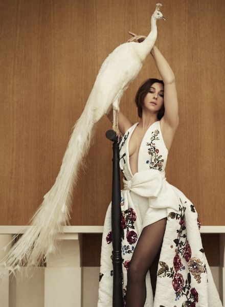 Monica Bellucci fashion special in MARIE CLAIRE, photographed by Jennifer Massaux and produced by Ariane de Siron c/o SMART at Park Hyatt Paris-Vendome
