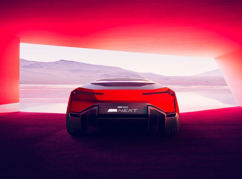 BMW Group Design presents BMW VISION M NEXT - A collaboration between photography, CGI cars, studio images, 360°imaging and short animations