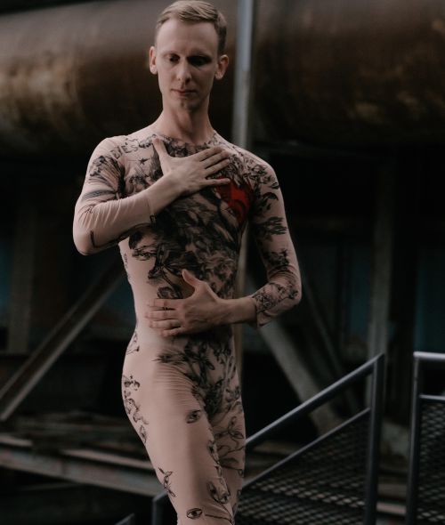 'LOVE - Chapter 3 : The Brutal Journey of the Heart' - performance by Choreographer Sharon Eyal & Company in DIOR COUTURE, photographed by Stefan Dotter c/o TAKE AGENCY