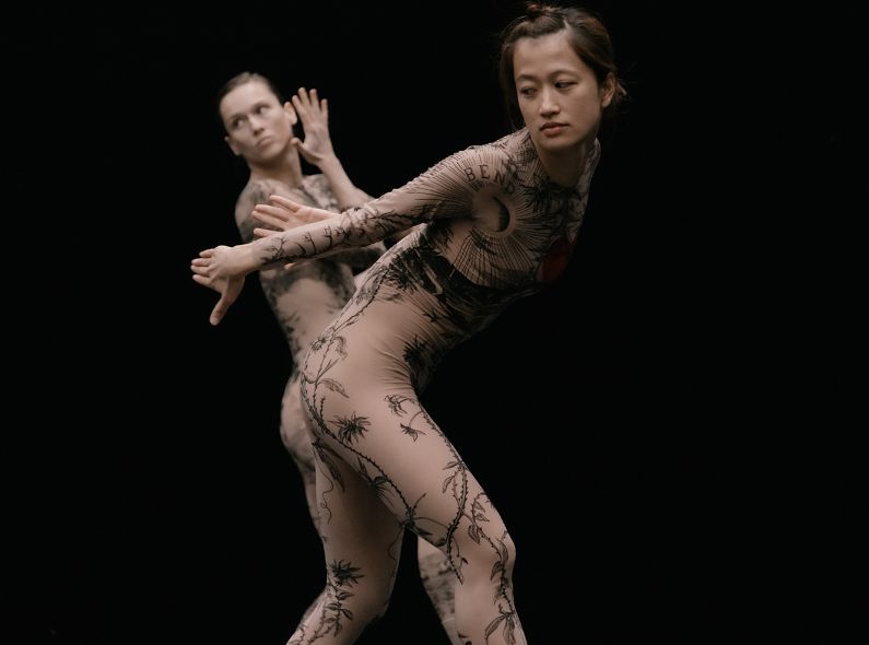 'LOVE - Chapter 3 : The Brutal Journey of the Heart' - performance by Choreographer Sharon Eyal & Company in DIOR COUTURE, photographed by Stefan Dotter c/o TAKE AGENCY