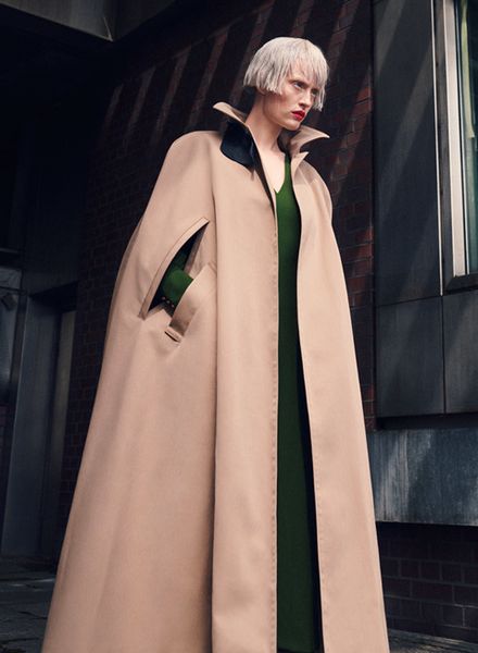 MAX VON TREU : photographs model Luca Aimee for VOGUE UA in couture on the streets of Berlin