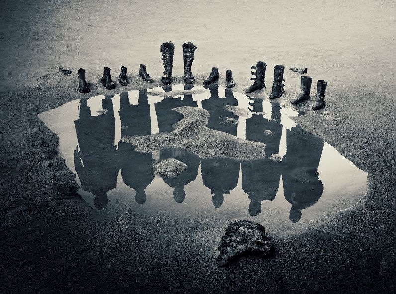RAMMSTEIN is back ! – LUNIK presents the album artwork from a production with photographer Jes Larsen on GoSee
