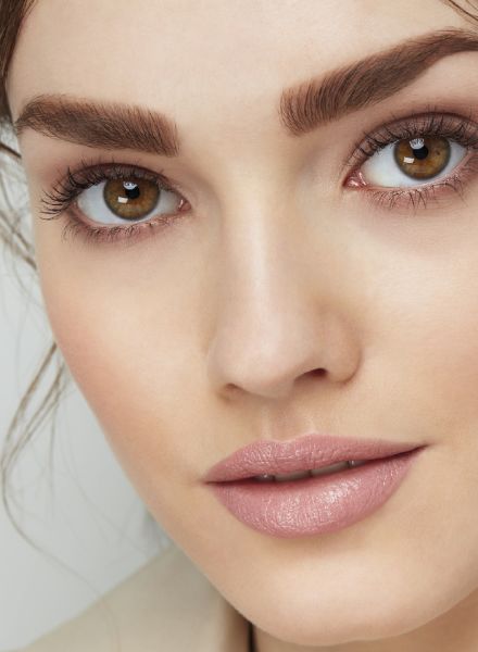 Cross the lines - model Krysia ZIOLEK c/o VIVA MODELS is the gorgeous face of the ARTDECO beauty campaign, photographed by Frauke Fischer