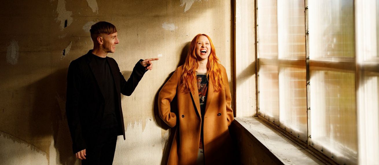 Astrid SCHEPPAN c/o LIGANORD (Hair Makeup) für die Techno-Größe Richie Hawtin und die Elektronikmusikerin Holly Herndon, fotografiert für den Artist Talk der VOGUE von Peter Rigaud c/o Shotview, zwei Fotos für Euch auf GoSee