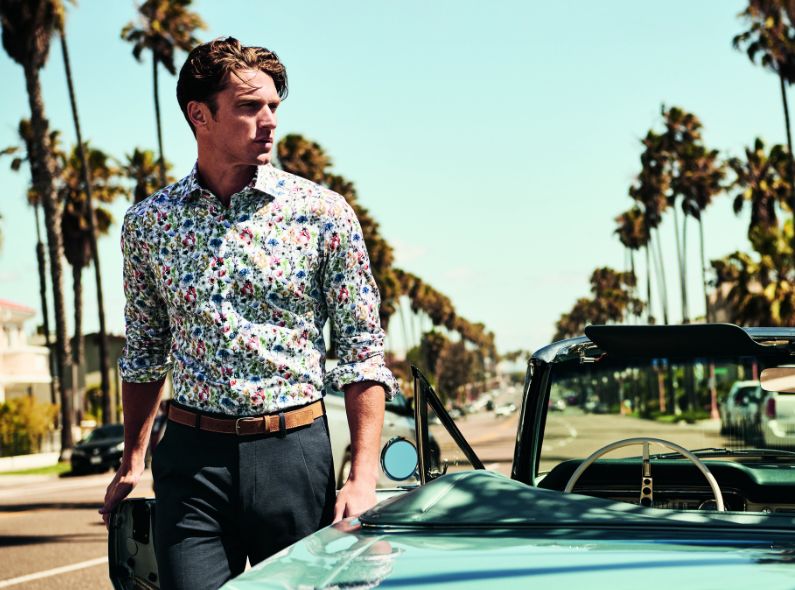 Male models Shaun de Wet and Samuel Trepanier in the OLYMP Journal S/S 2020 campaign - produced by JPPS Creative Productions in Los Angeles