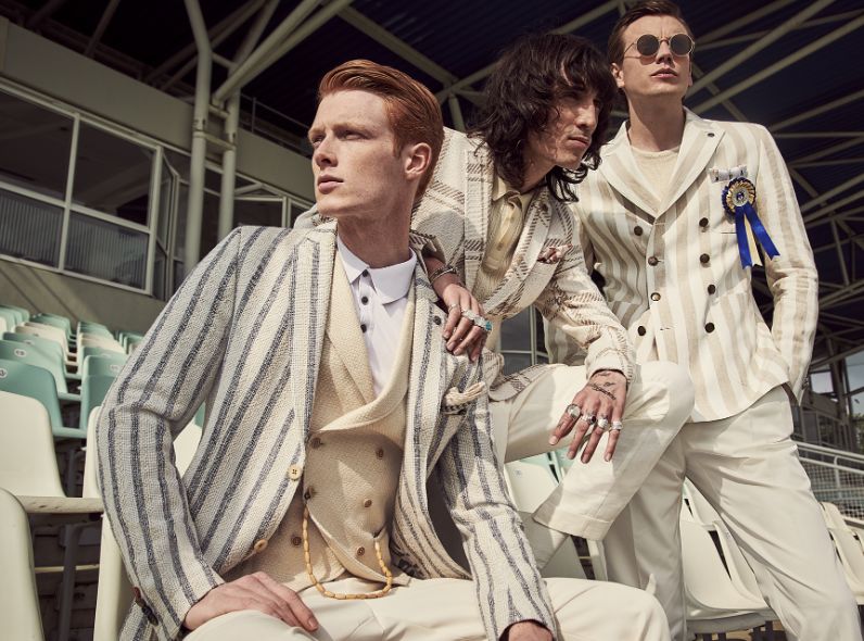 Andreas Ortner photographs the SAVILE ROW by CG S/S ‘20 campaign at the horse races