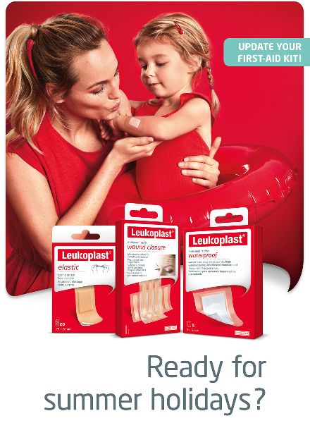 Anna Tarrin fotografiert 'Caring Moments' für die neue LEUKOPLAST Kampagne und Geometry Hamburg