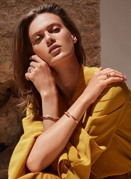 WEMPE Jewels 2019/20 catalogue with model Tess Hellfeuer, photographed by Tina Luther and post by Retouched-Studios